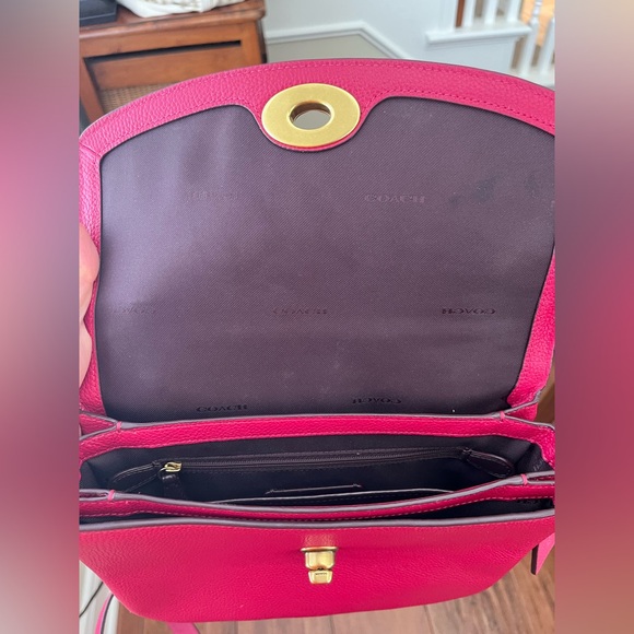 Coach Cassie in Bright Cherry - Picture 13 of 16